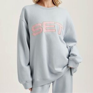 Set Active Valentine Crewneck Blush